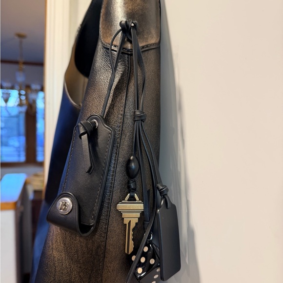 Coach Loved Leather Brooklyn Shoulder Bag 39 - Picture 3 of 6